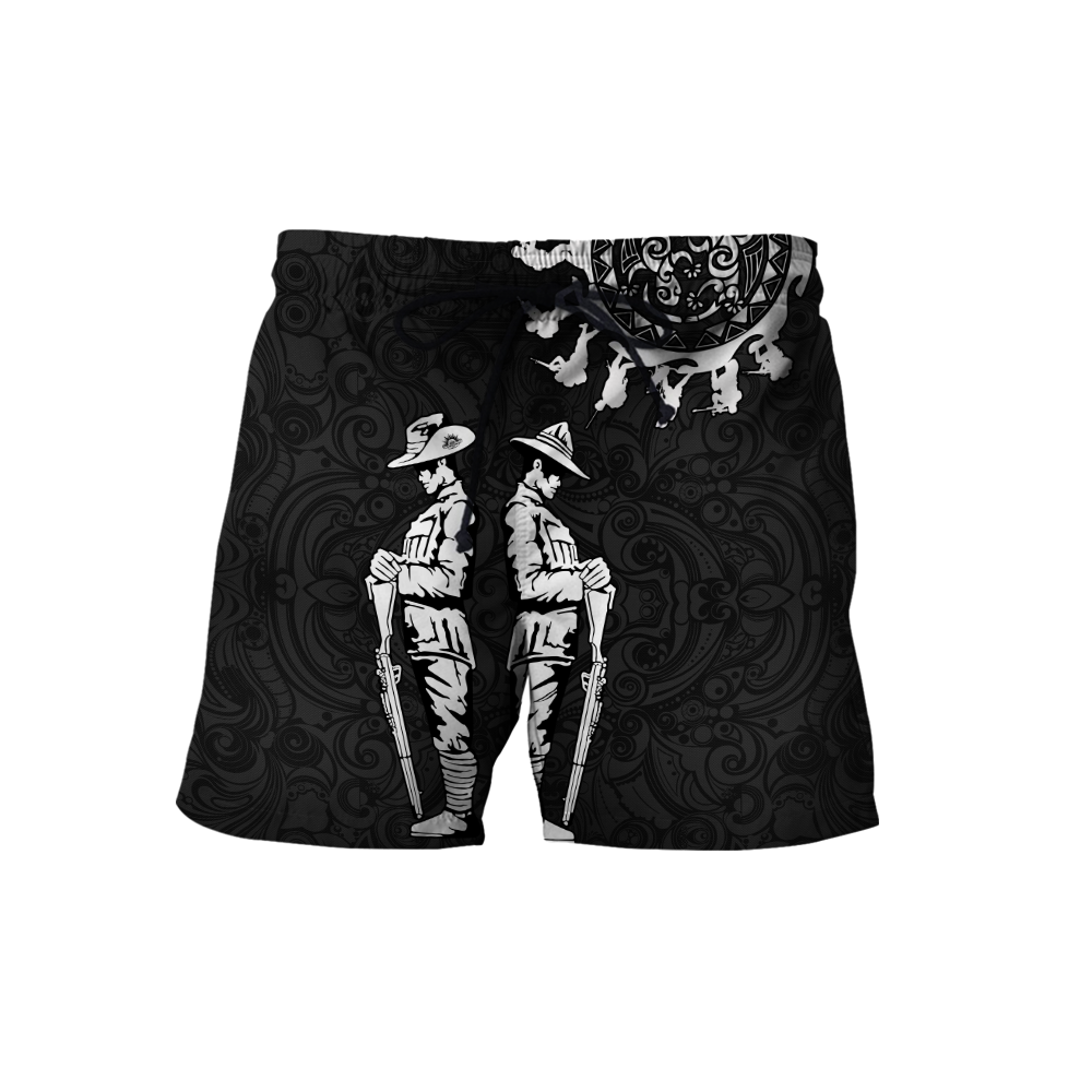 Amazing Polynesian Special Anzac Army Unisex Deluxe Hoodie ML