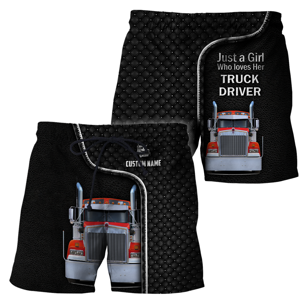 Personalized Name XT Trucker Lovers 3D All Over Printed Shirts
