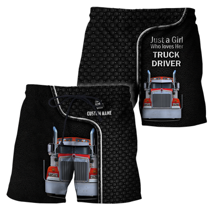 Personalized Name XT Trucker Lovers 3D All Over Printed Shirts