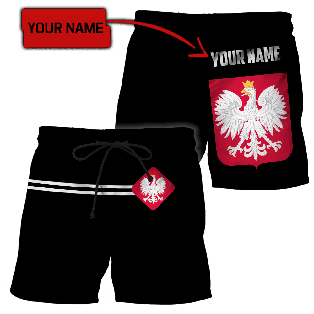 Personalized Polska 3D All Over Printed Unisex Hoodie