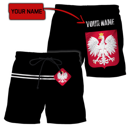 Personalized Polska 3D All Over Printed Unisex Hoodie