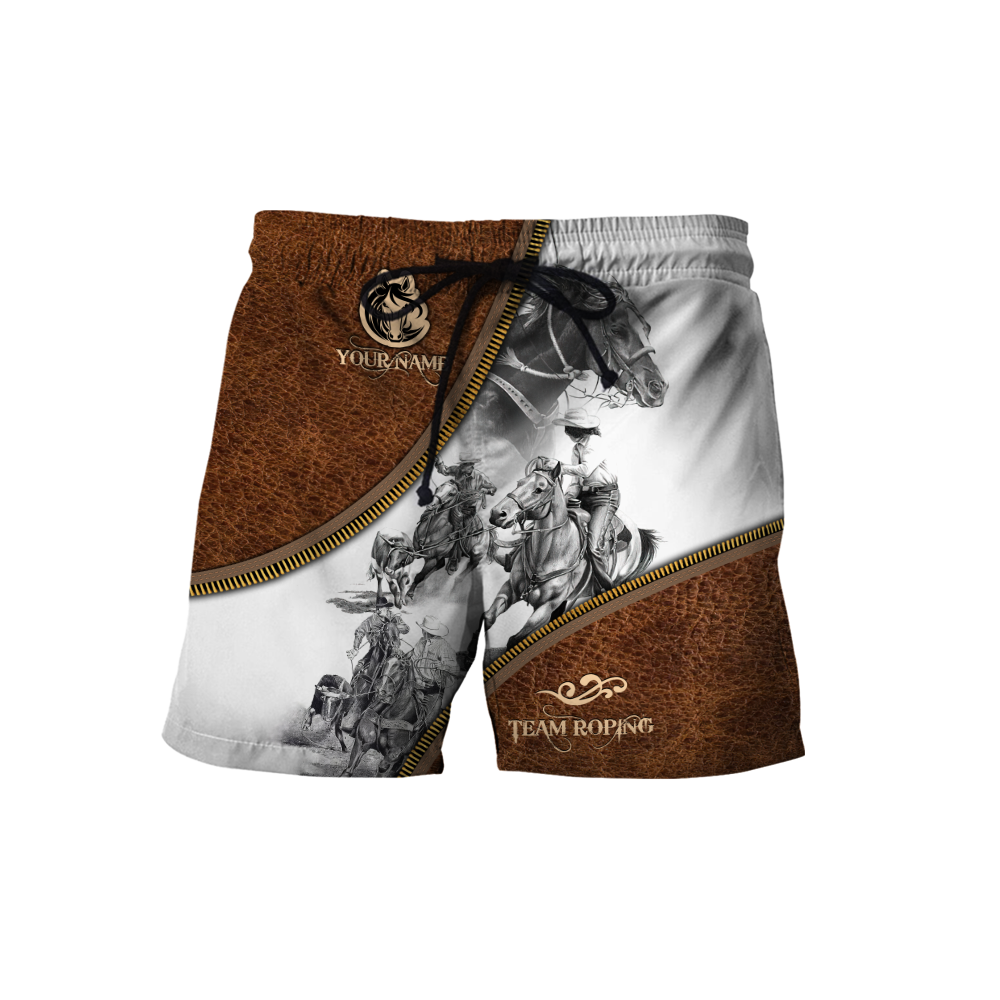 Personalized Name Bull Riding 3D All Over Printed Unisex Shirts Team Roping Zipper