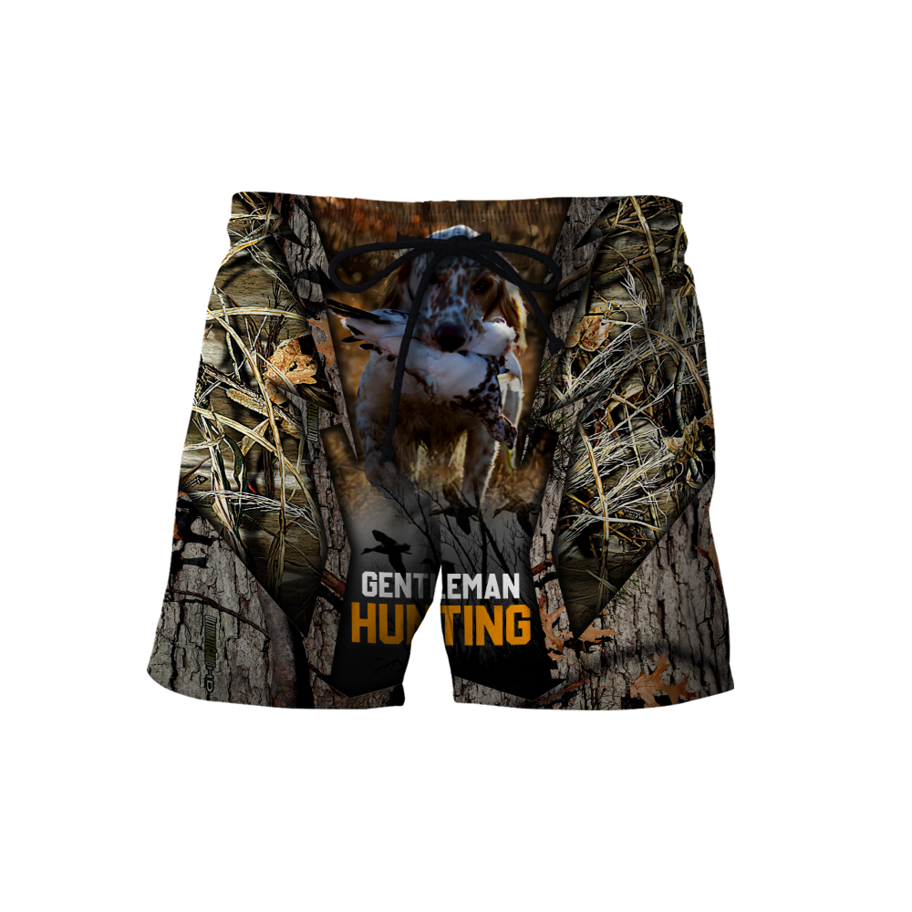 Hunting Dog 3D Over Printed Unisex Deluxe Hoodie ML
