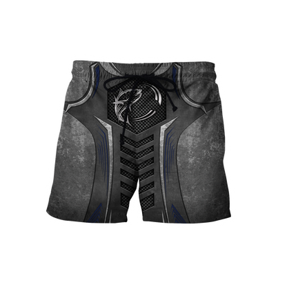 Tuna Fishing Metal 3D design print shirts