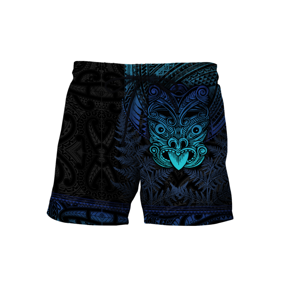 Maori Haka Dance Blue 3D Printed Unisex Shirts