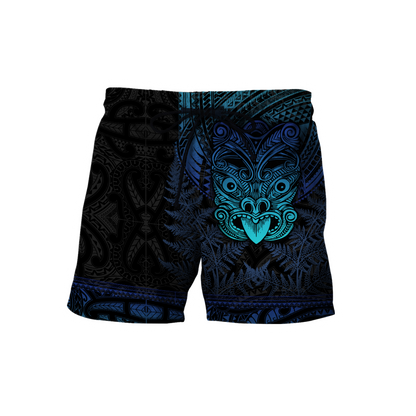 Maori Haka Dance Blue 3D Printed Unisex Shirts