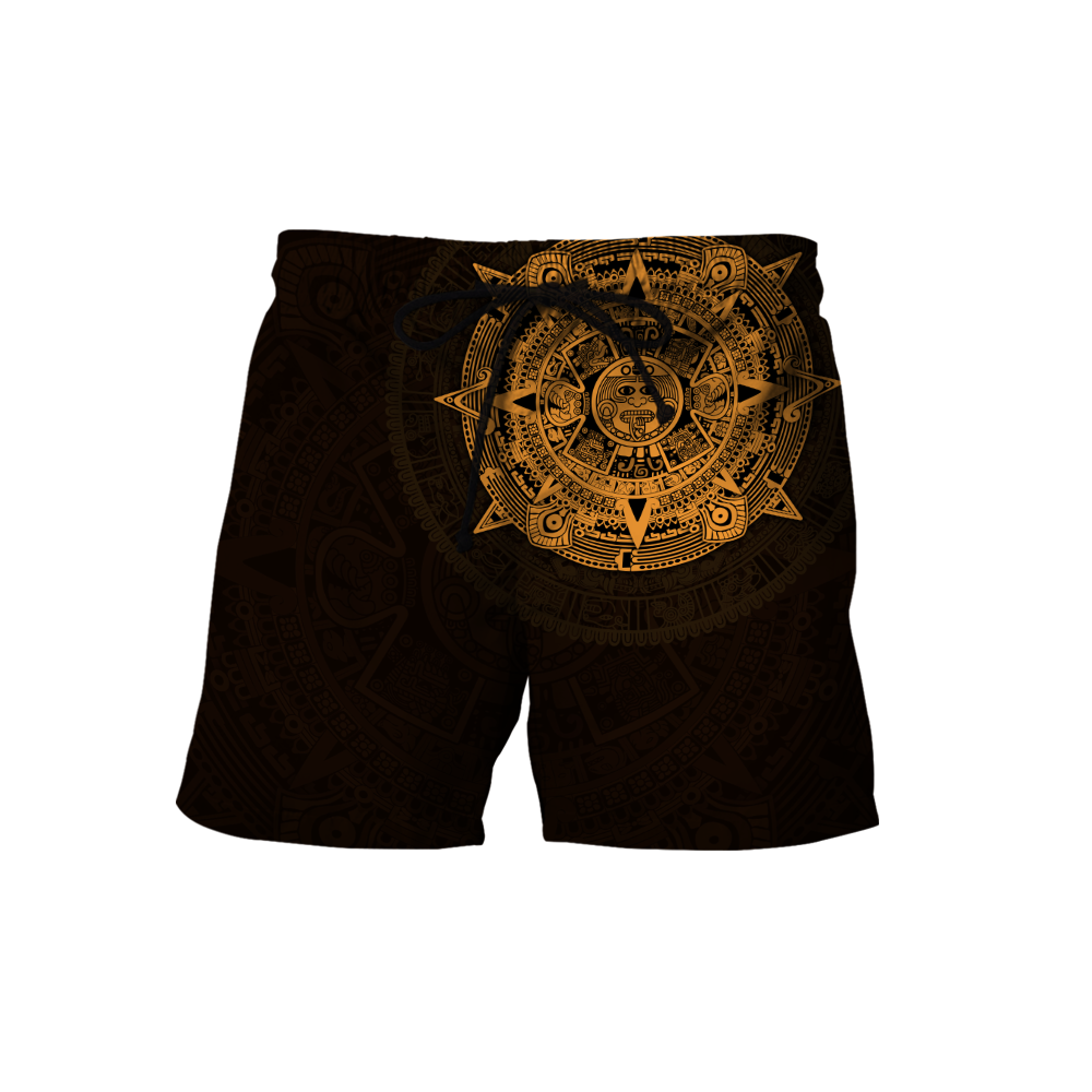 Premium Aztec Mexico 3D All Over Printed Shirts S