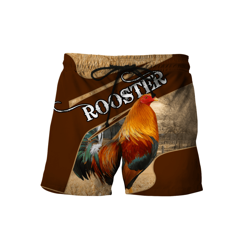 Personalized Rooster 3D Printed Unisex Shirts DD04062103