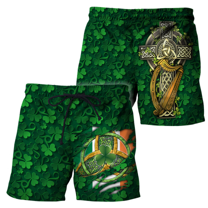 Premium Unisex All Over Printed Irish Symbols Shirts MEI