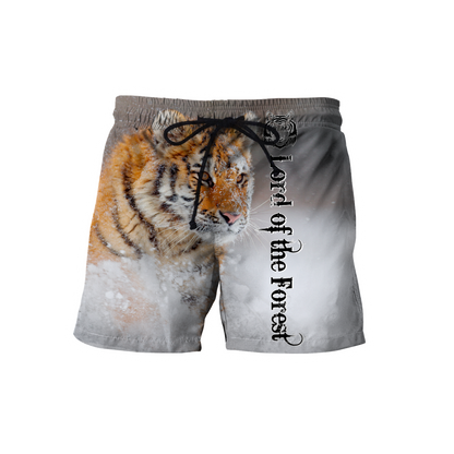 Customize Name Tiger 3D All Over Printed Shirts
