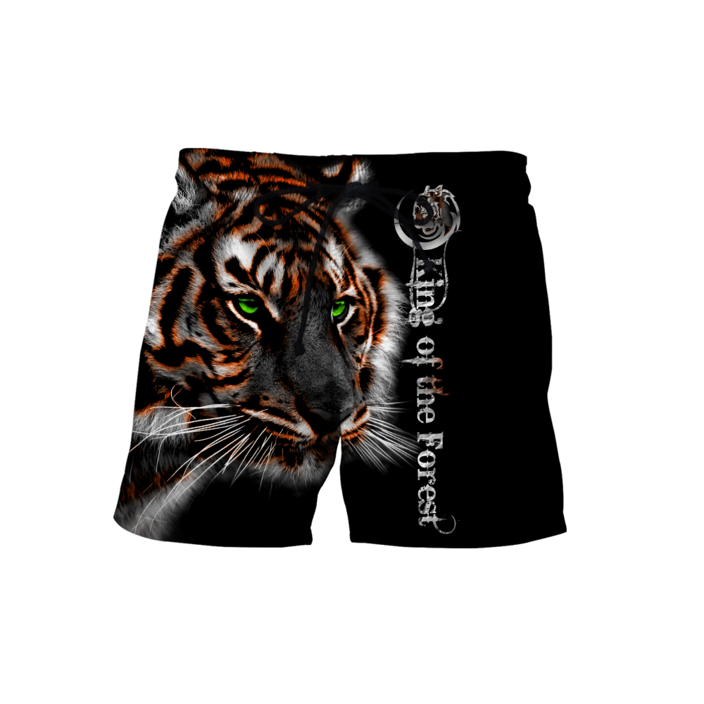 Customize Name Tiger 3D All Over Printed Unisex Shirts
