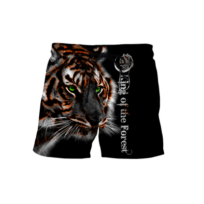 Customize Name Tiger 3D All Over Printed Unisex Shirts