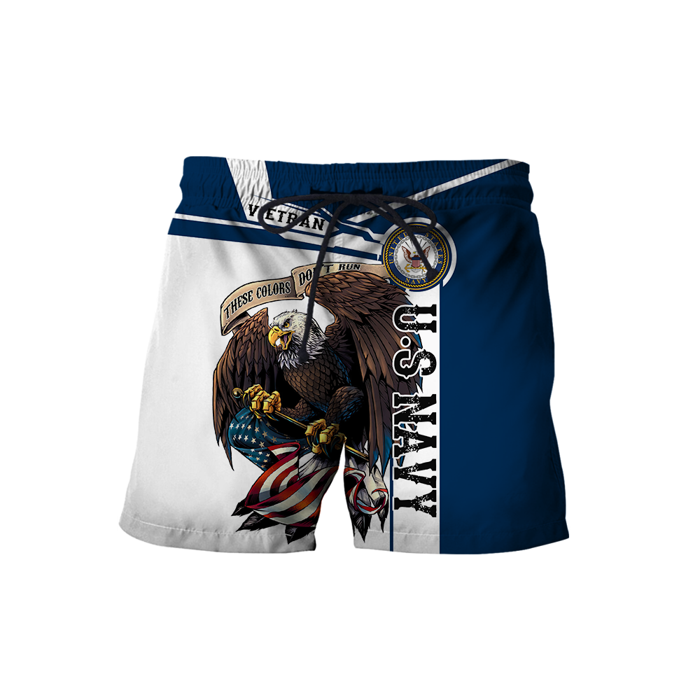 Custom name US Navy Veteran 3d printed shirts Proud Military