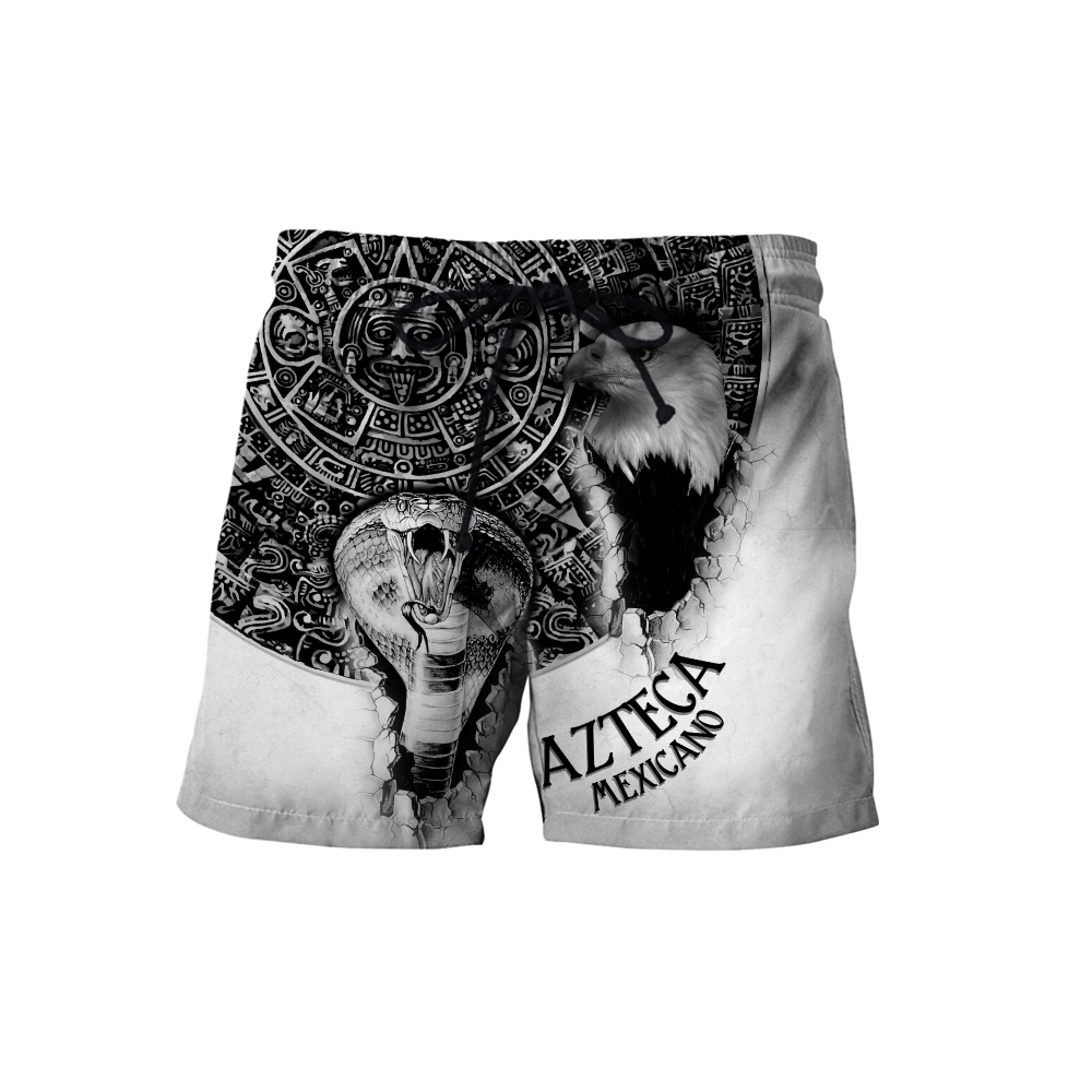 Azteca Mexicano 3D All Over Printed Unisex Shirts