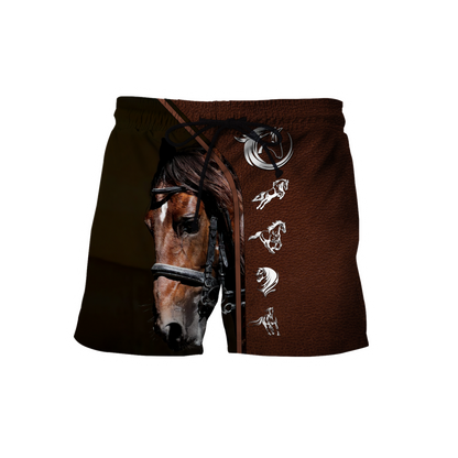 Premium Love Horse 3D All Over Printed Unisex Shirts