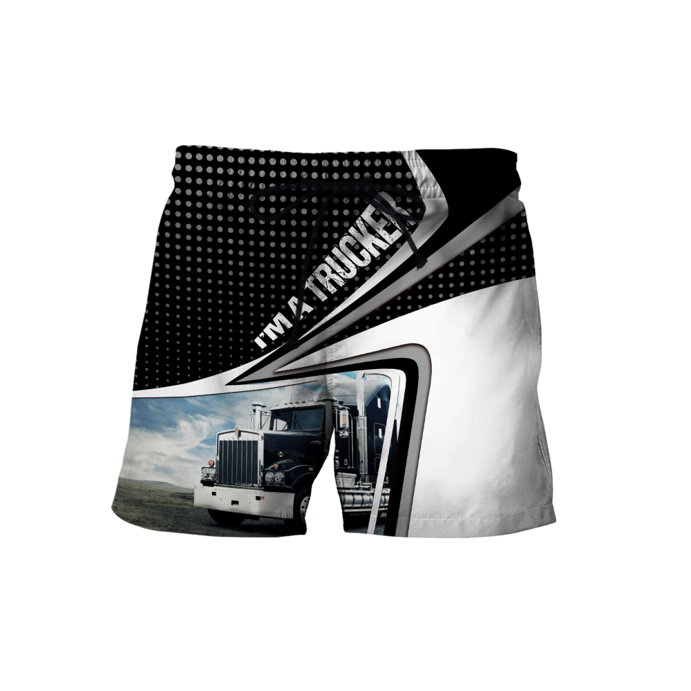 Premium Personalized Unisex All Over Printed I Am A Trucker Shirts MEI