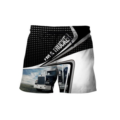 Premium Personalized Unisex All Over Printed I Am A Trucker Shirts MEI