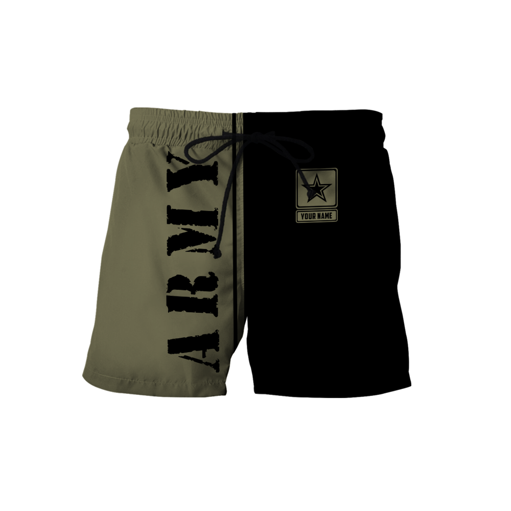 Custom name US Army Veteran Basic 3d printed shirts Proud Military