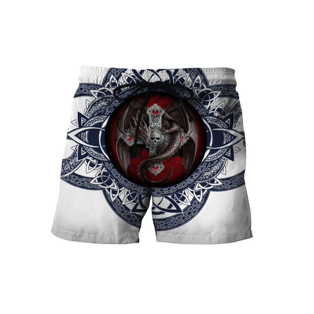 Premium All Over Printed Skull Dragon Shirts MEI