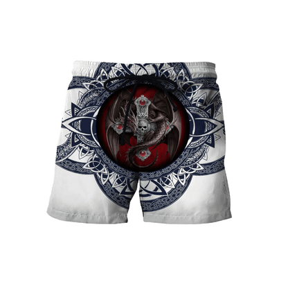 Premium All Over Printed Skull Dragon Shirts MEI