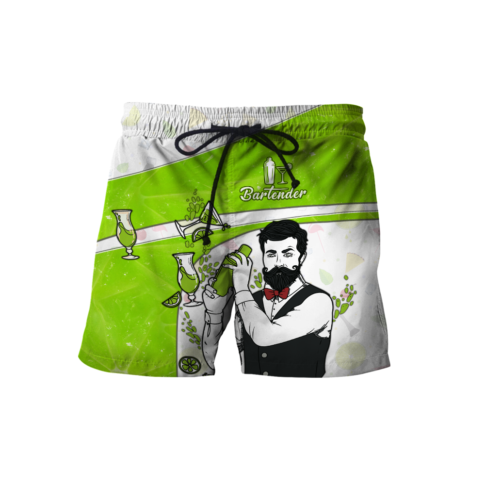 Customize 3D All Over Printed Bartender for men DA19052105