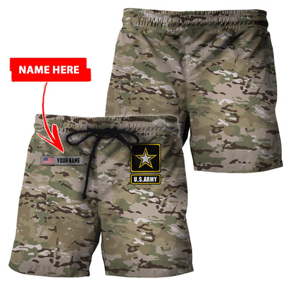 Personalized Name - The United States Army 3D All Over Printed Shirts