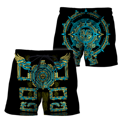 Aztec Mexico 3D All Over Printed Unisex Hoodie
