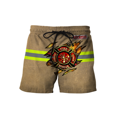 Customize Name Firefighter Hoodie For Men And Women MH22032102