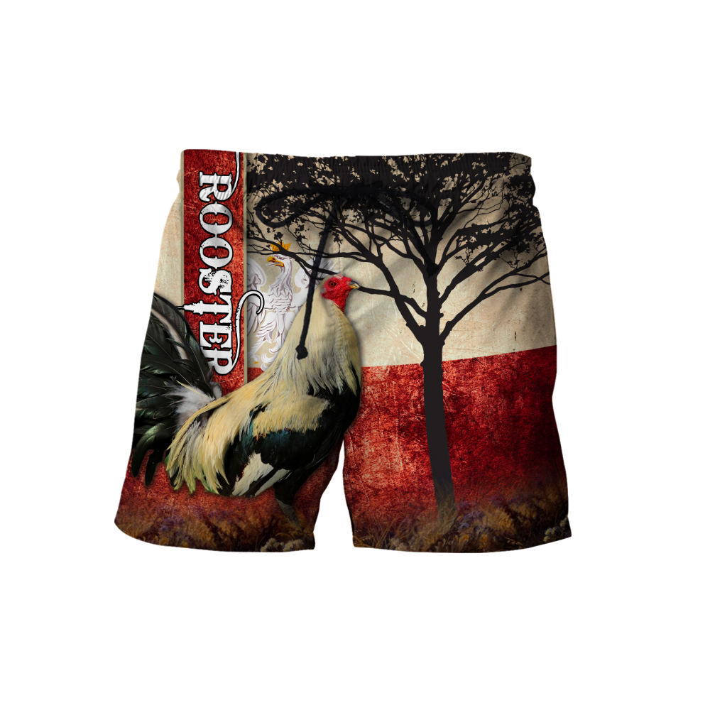Personalized Polska Rooster 3D All Over Printed Unisex Hoodie