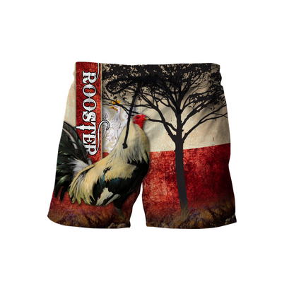 Personalized Polska Rooster 3D All Over Printed Unisex Hoodie