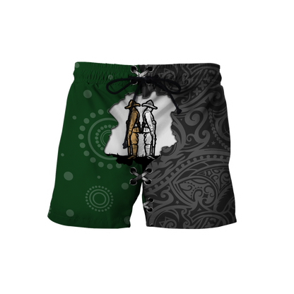 Tmarc Tee Remembrance Australia and Kiwi Soldier 3D print shirts