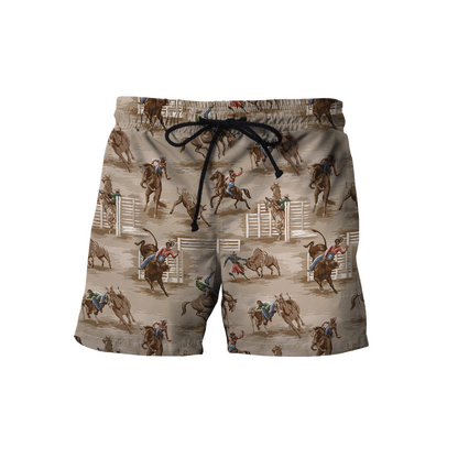 Rodeo 3D All Over Printed Unisex Shirts Rodeo Pattern