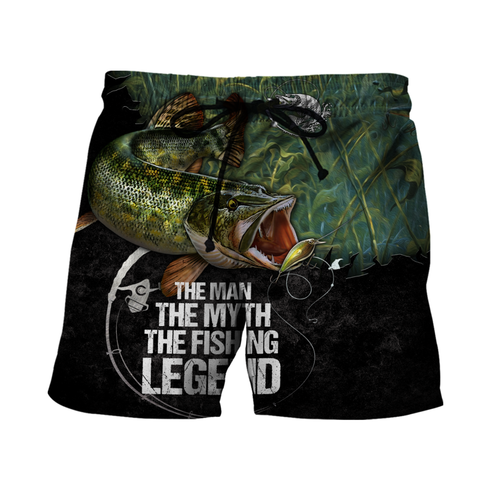 Northern Pike fishing legend underwater design 3d print shirts