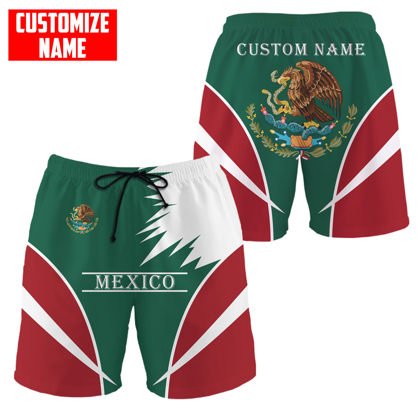 Personalized Name Mexico 3D All Over Printed Unisex Shirts DQB06072101