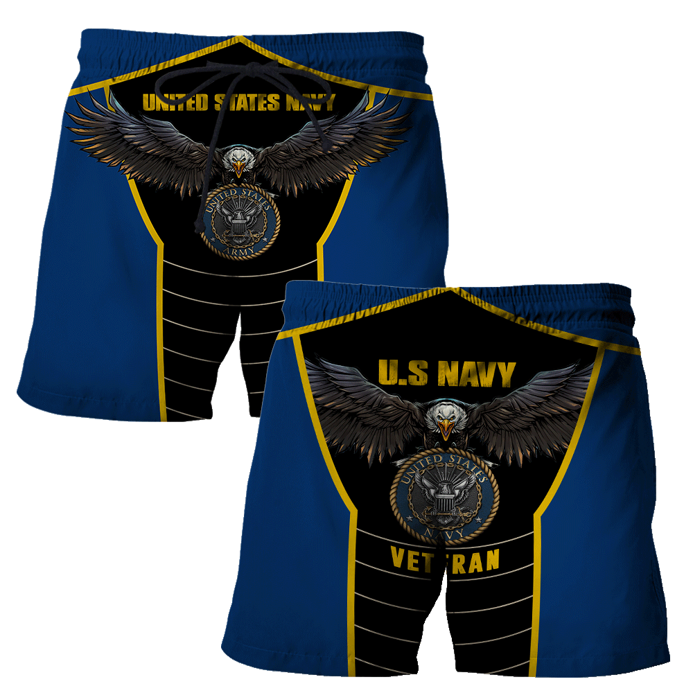 U.S Navy veteran Eagle Pride design 3d print shirts Proud Military