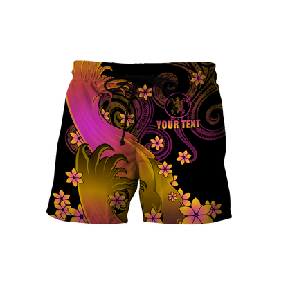 Amazing Polynesian Personalized Wave And Frangipani Unisex Hawaii Shirt