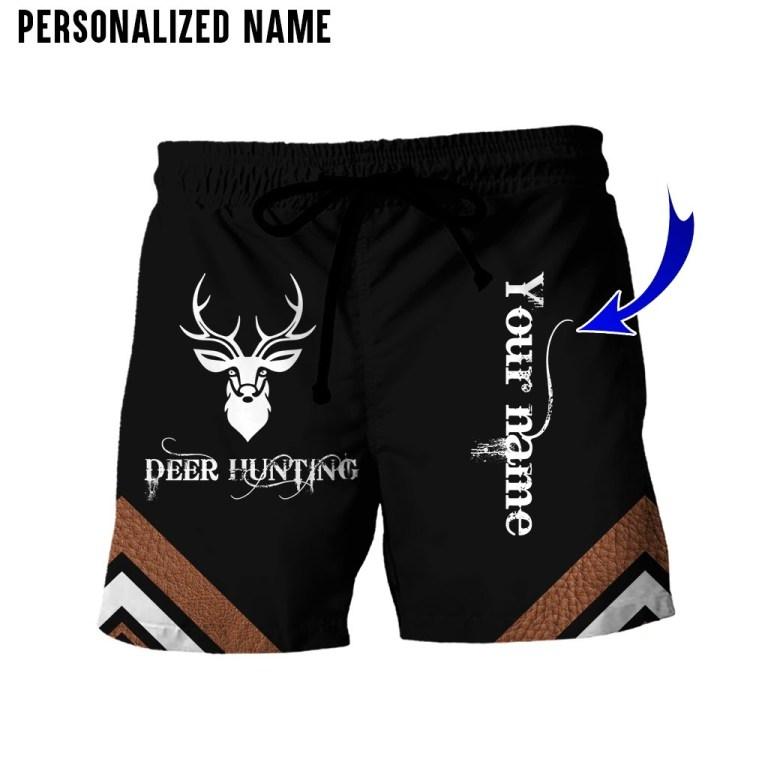 Premium Personalized Name Hunting 3D All Over Printed Unisex Shirts
