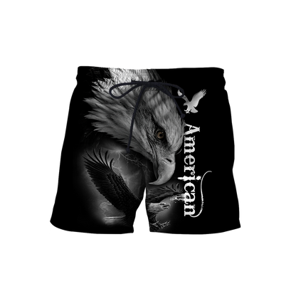 Personalized Name Eagle American 3D All Over Printed Hoodie NTN12052107