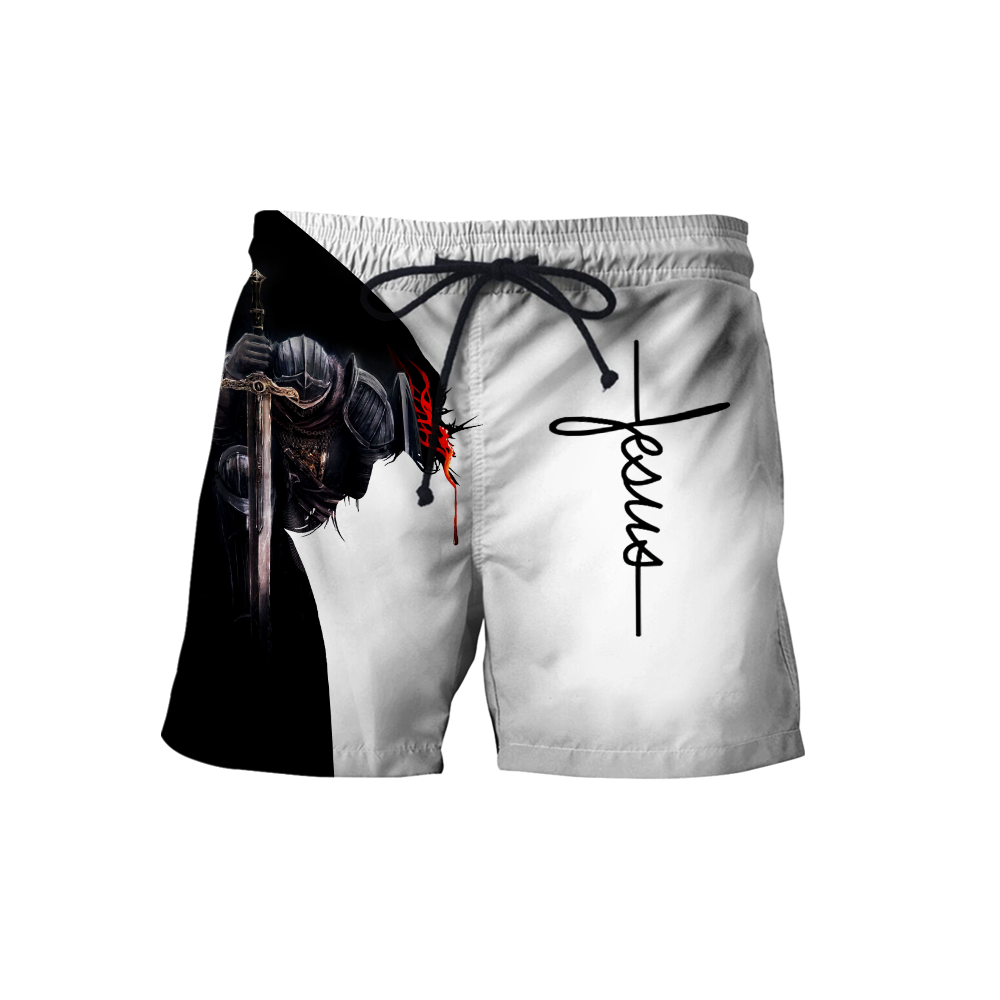 Jesus Christ Faith Over Fear 3D Printed Hoodie, T-Shirt for Men and Women