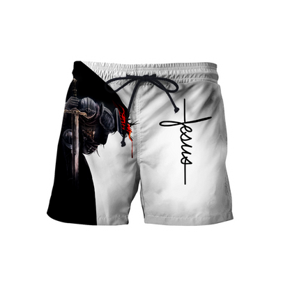 Jesus Christ Faith Over Fear 3D Printed Hoodie, T-Shirt for Men and Women