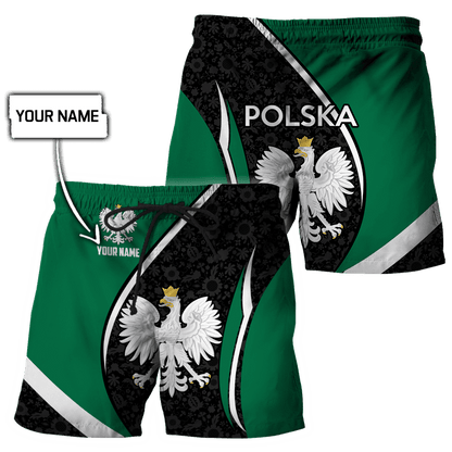 Personalized Polska 3D All Over Printed Unisex Hoodie