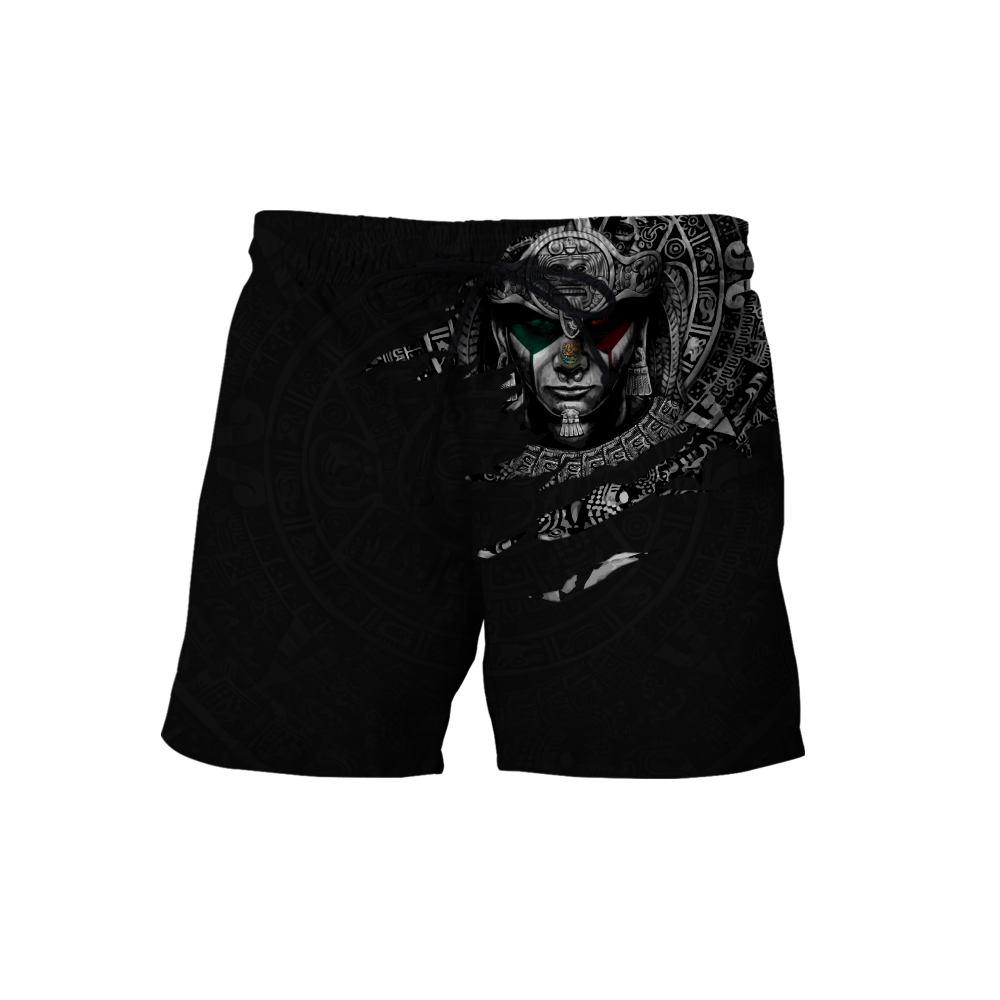 Aztec Warrior 3D All Over Printed Hoodie