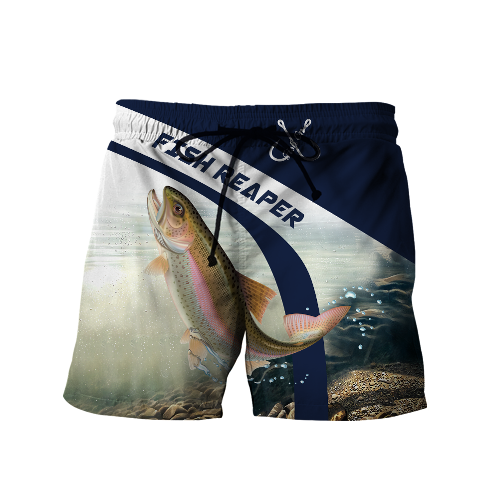 Custom name Rainbow Trout fishing design 3d print shirts