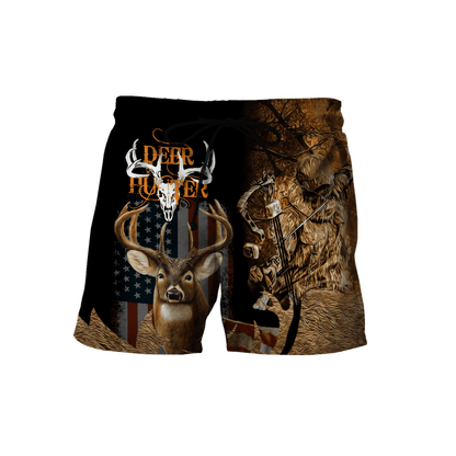 Deer Hunting Personalized Name 3D All Over Printed Shirts