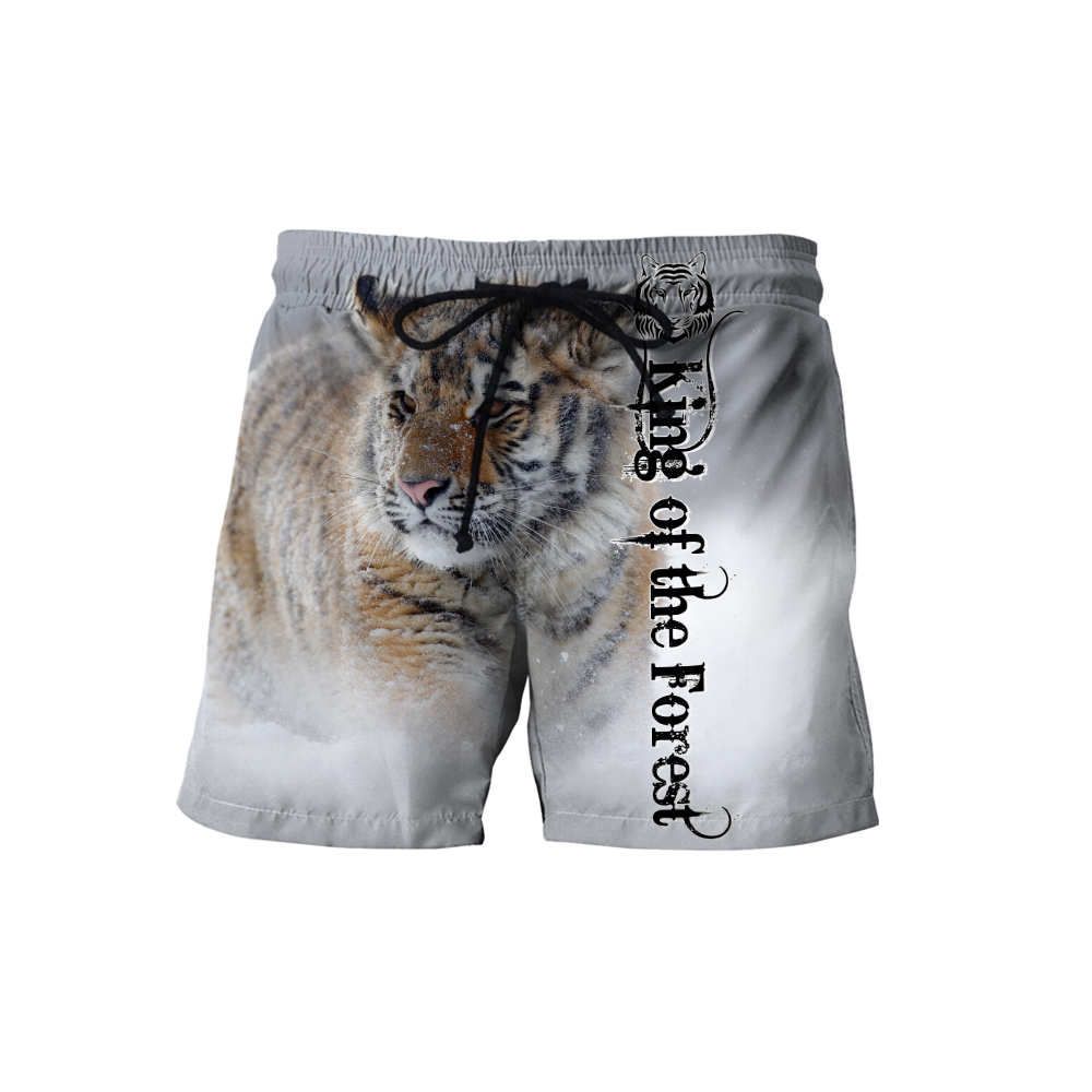 Customize Name Tiger 3D All Over Printed Shirts