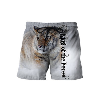 Customize Name Tiger 3D All Over Printed Shirts