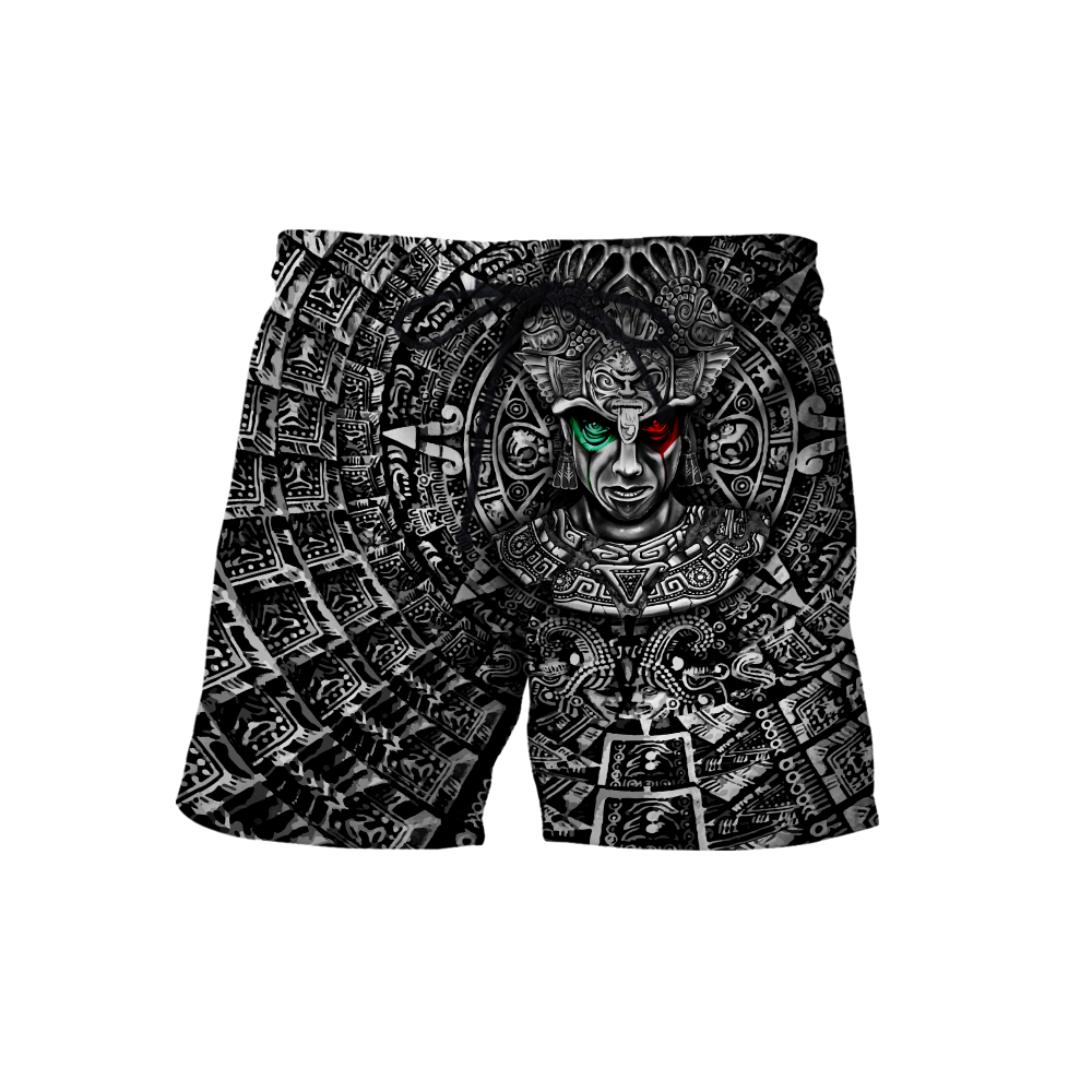 Aztec Warrior Mexican 3D All Over Printed Unisex Hoodie