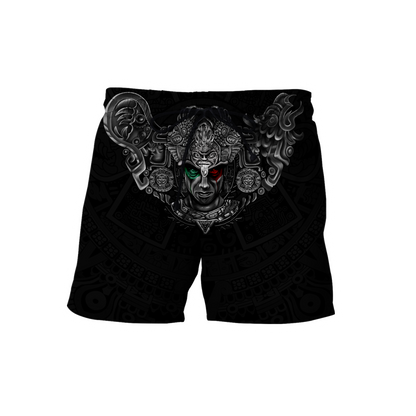 Aztec Warrior 3D All Over Printed Hoodie