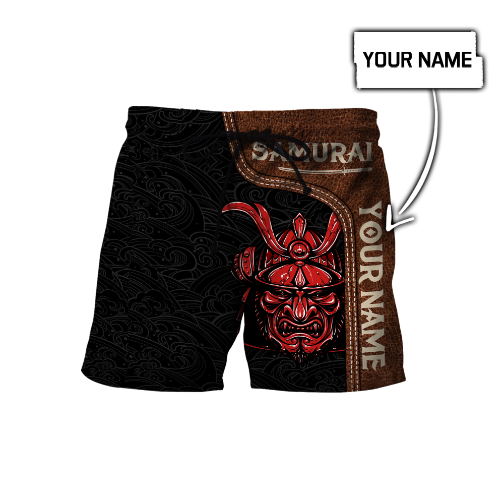Custom Name Samurai 3D All Over Printed Unisex Shirts
