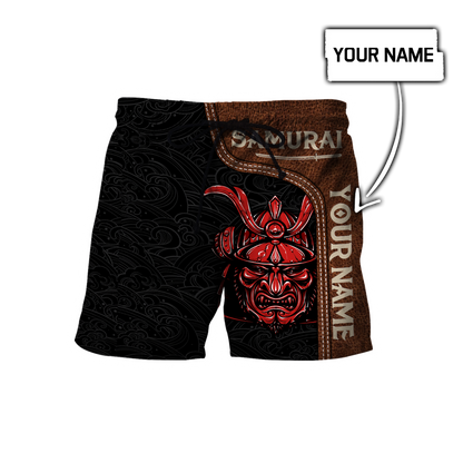 Custom Name Samurai 3D All Over Printed Unisex Shirts